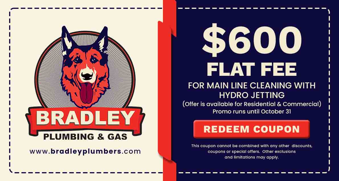 Flat Fee for Main line cleaning with hydro jetting